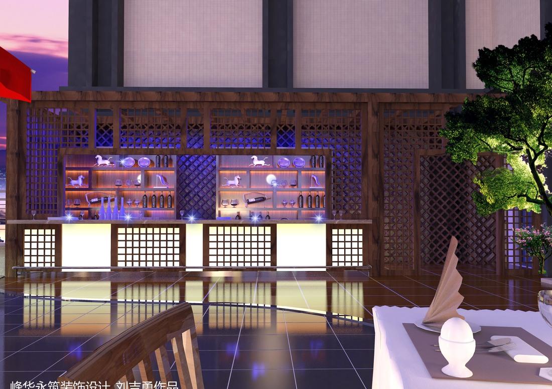 
北京西国贸五星级大酒店之楼顶餐厅 -6