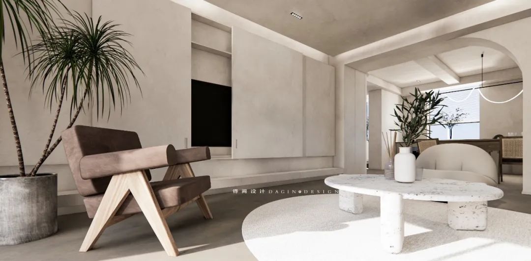 得间设计 | 安静克制的“裸感”空间-41