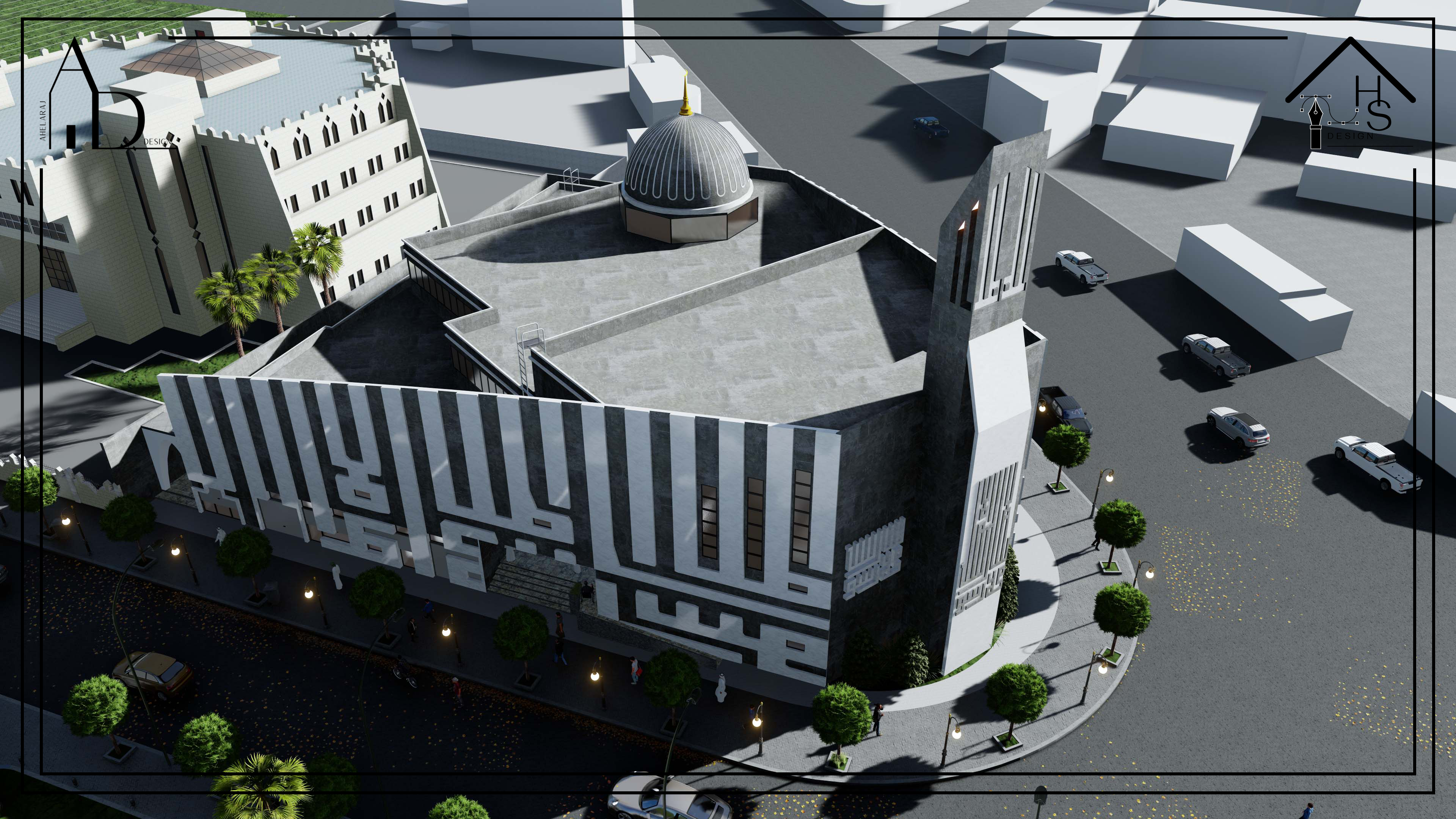 Re-Design Mosque ,Palestine.-3