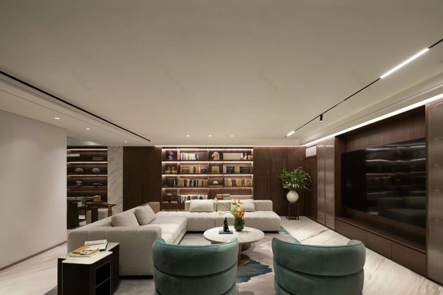 西溪云庐新中式传世大宅设计 别墅豪宅丨中国杭州丨仟慕设计,著合家居-6