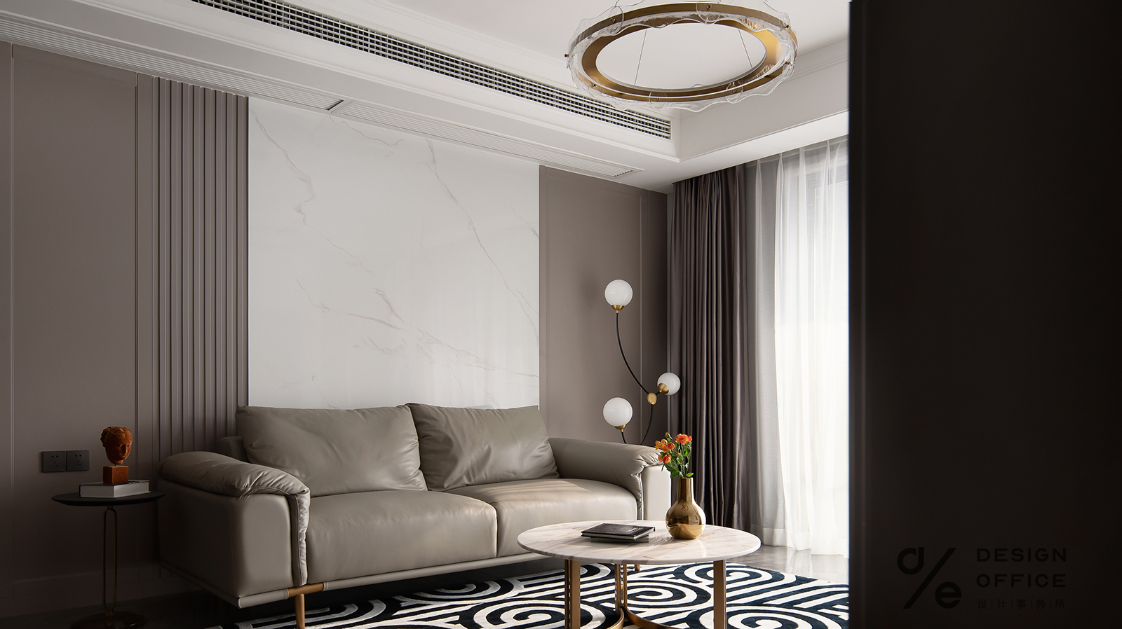 130㎡混搭风,找到烟火气与高级感的平衡点丨DE设计事务所-22