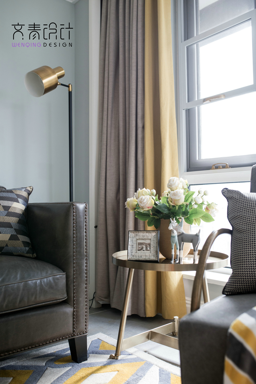 杭州紫金府 135㎡北欧混搭美式设计,温馨舒适梦想之家-23