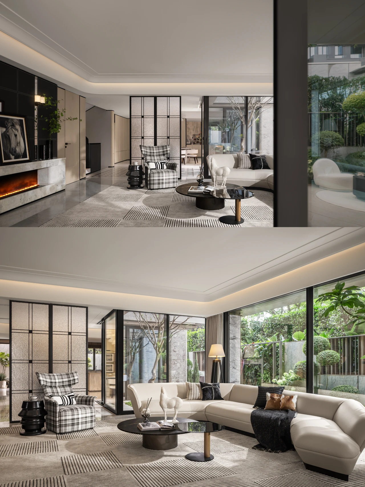 成都华润天宸上院丨中国成都丨硬装李益中设计,软装矩阵纵横-7