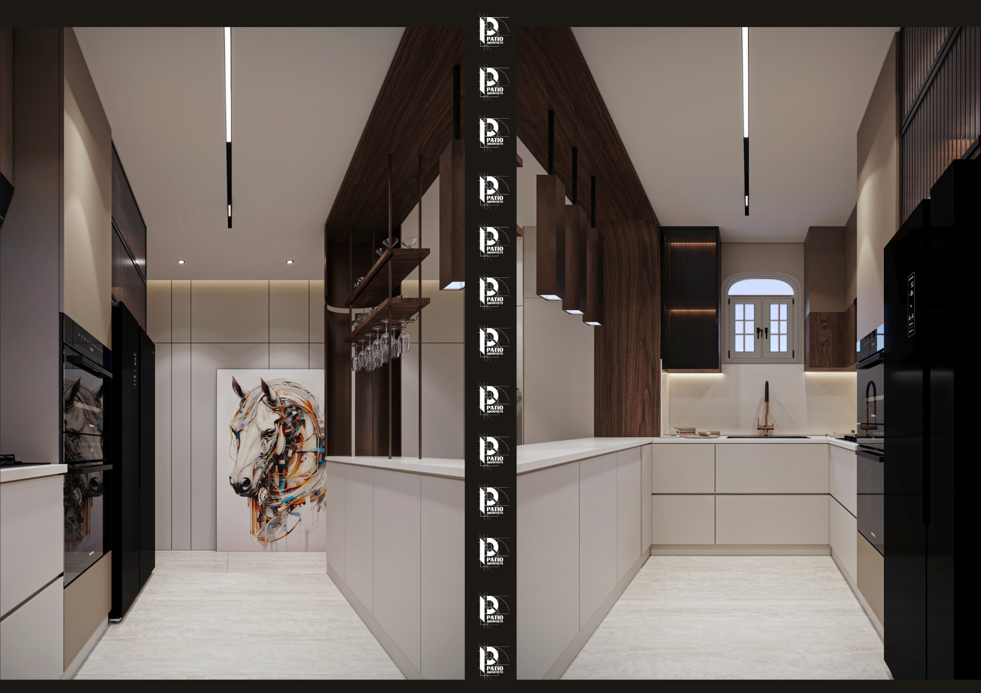 Modern Family Reception Interior Design-9