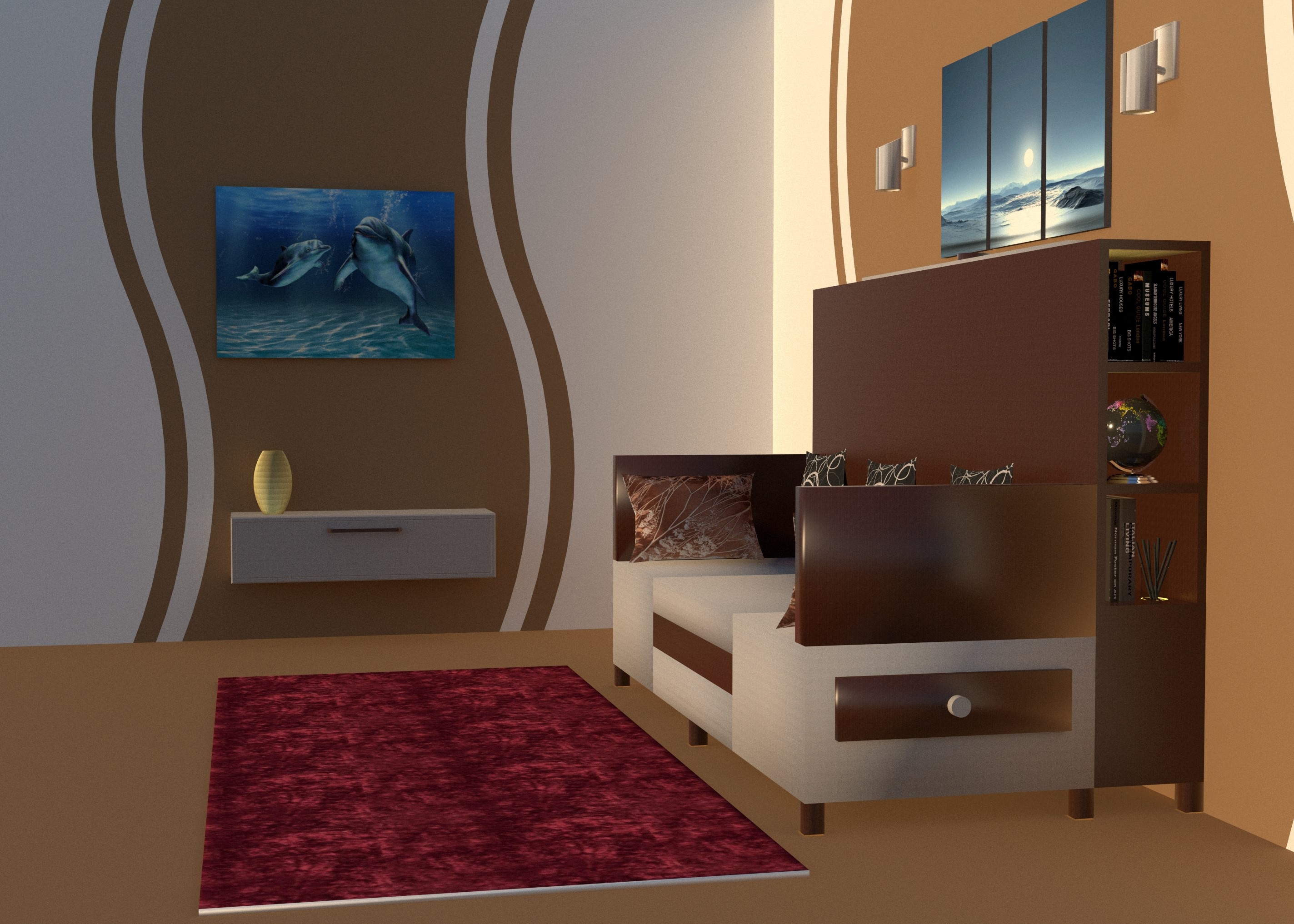 Multifunctional Sofa/Furniture/Interior design-7