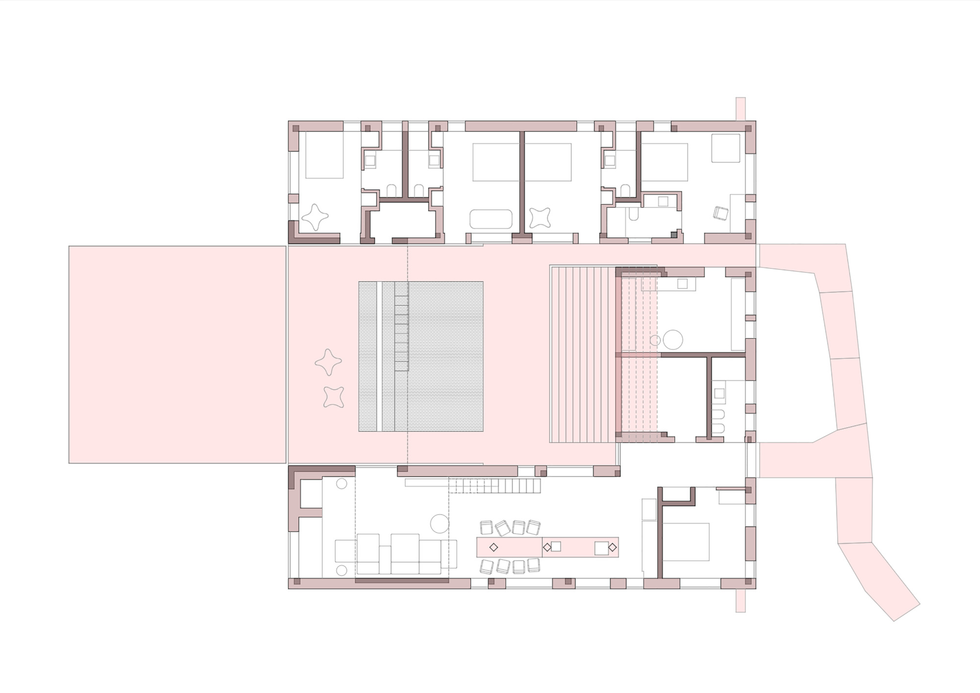 红房子丨阿尔巴尼亚丨Pacarizi Studio-15