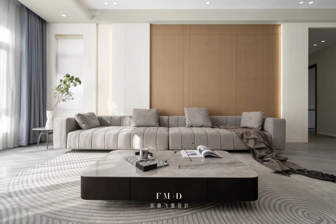 飞墨新作||230㎡休闲大平层，超大客厅+中西厨，标配体系完善多种套间，模范设计！-10