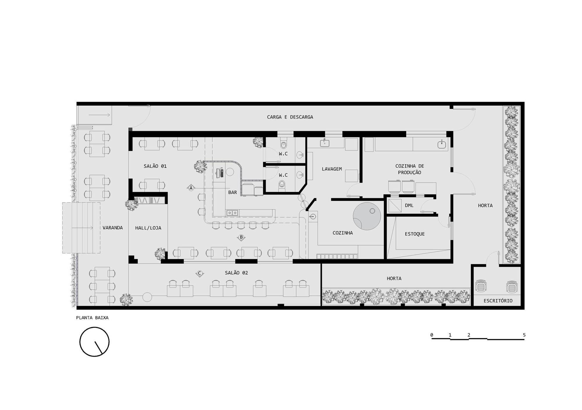 斯波特萨披萨丨巴西丨Nó Arquitetura-19