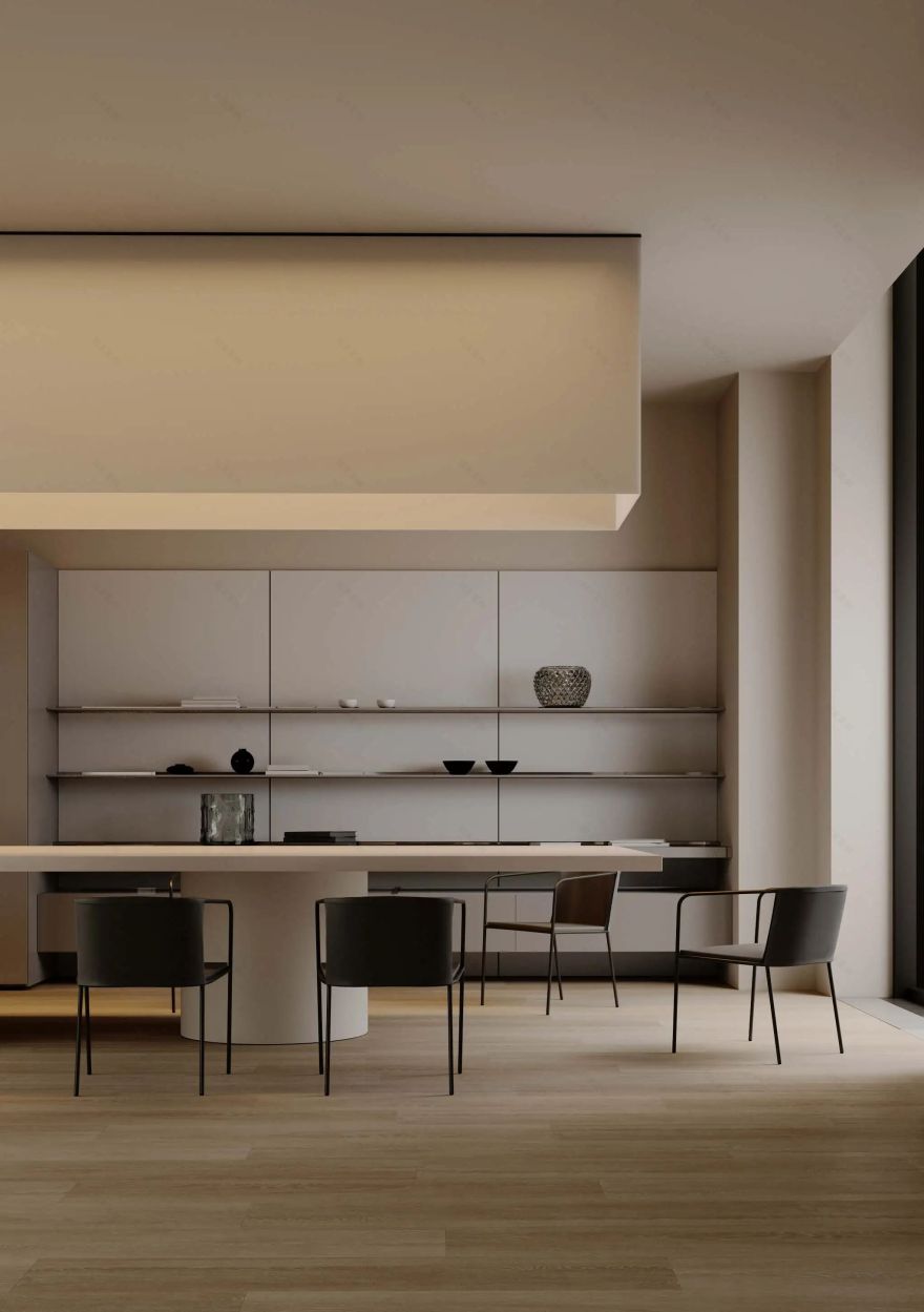 乌克兰设计师Aleksandra Shevchenko的极简主义空间-55