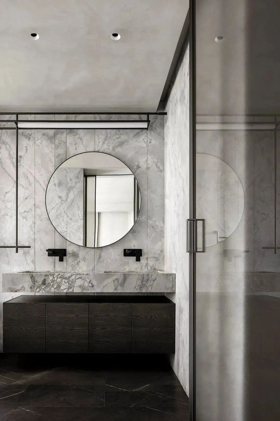 现代风格大平层设计-53