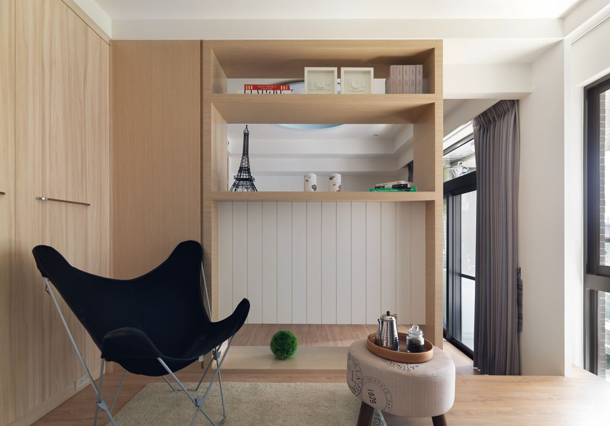 30㎡收纳型北欧风公寓  绮寓空间设计-9