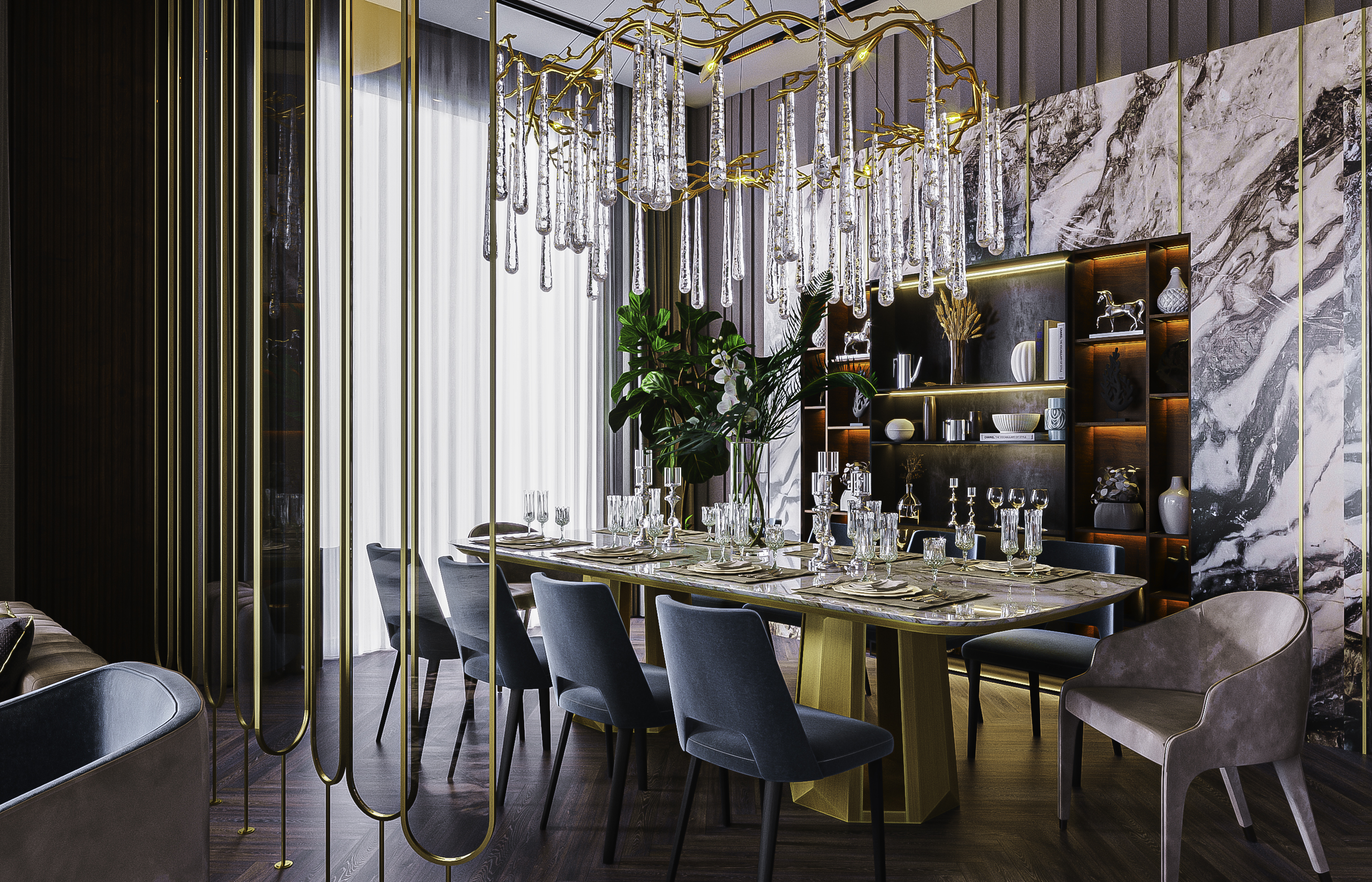 别墅内部丨阿联酋迪拜丨Enliven Solution UK-5