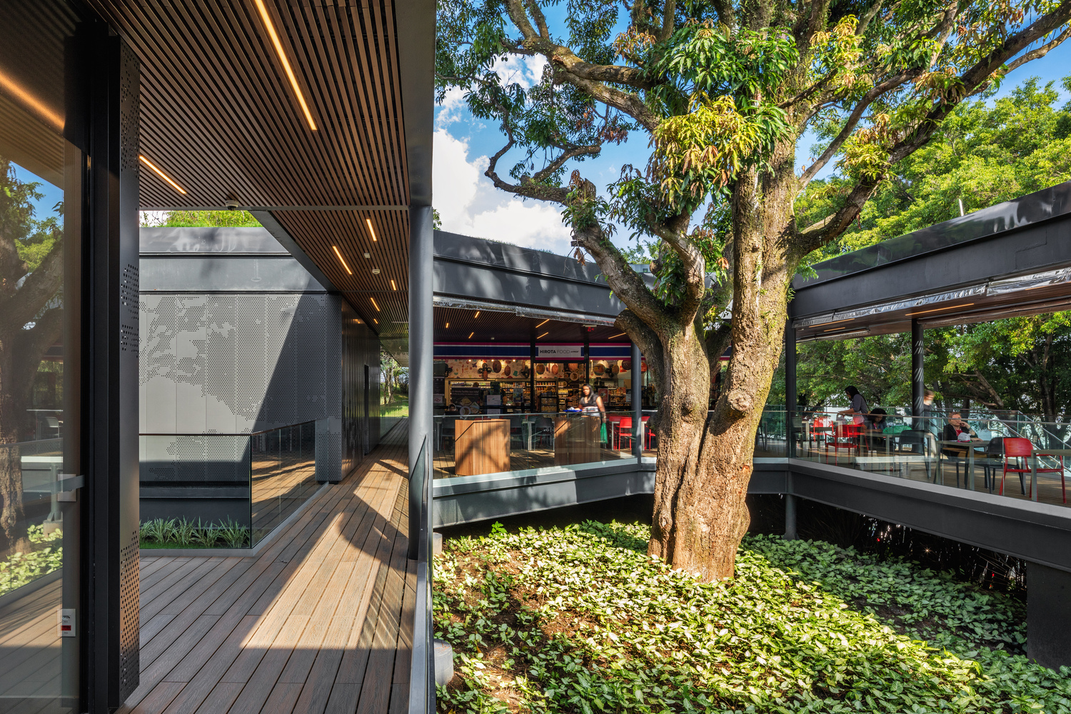 巴西 Bradesco 银行总部 Conviver Space 模块化设计-14