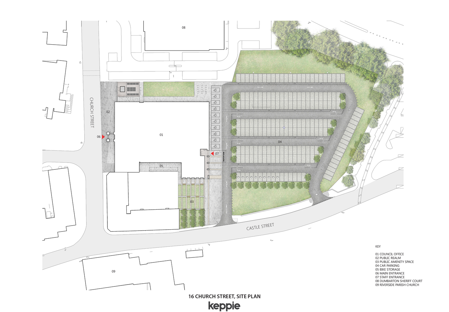 邓巴顿市中心再生催化剂—— Keppie 建筑事务所新作-47