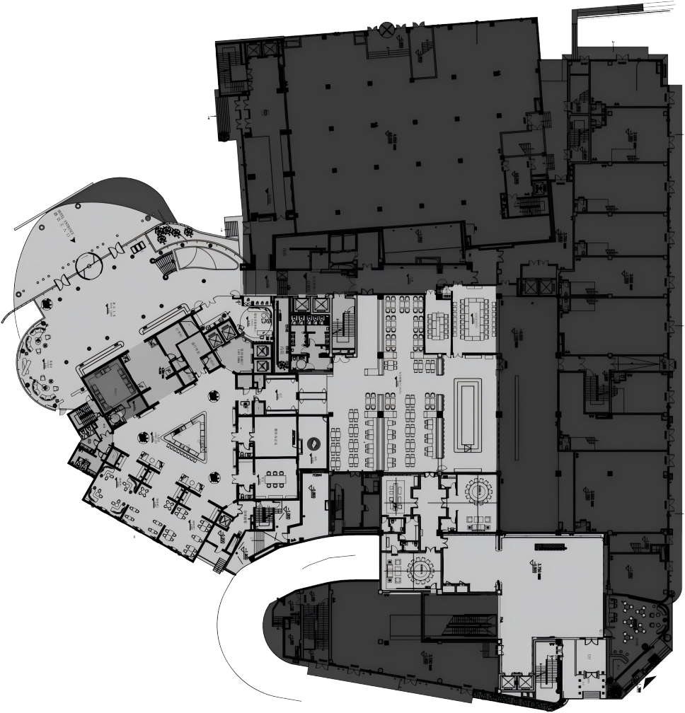 威海卫大厦丨中国威海丨EASE艺烁国际空间设计-69