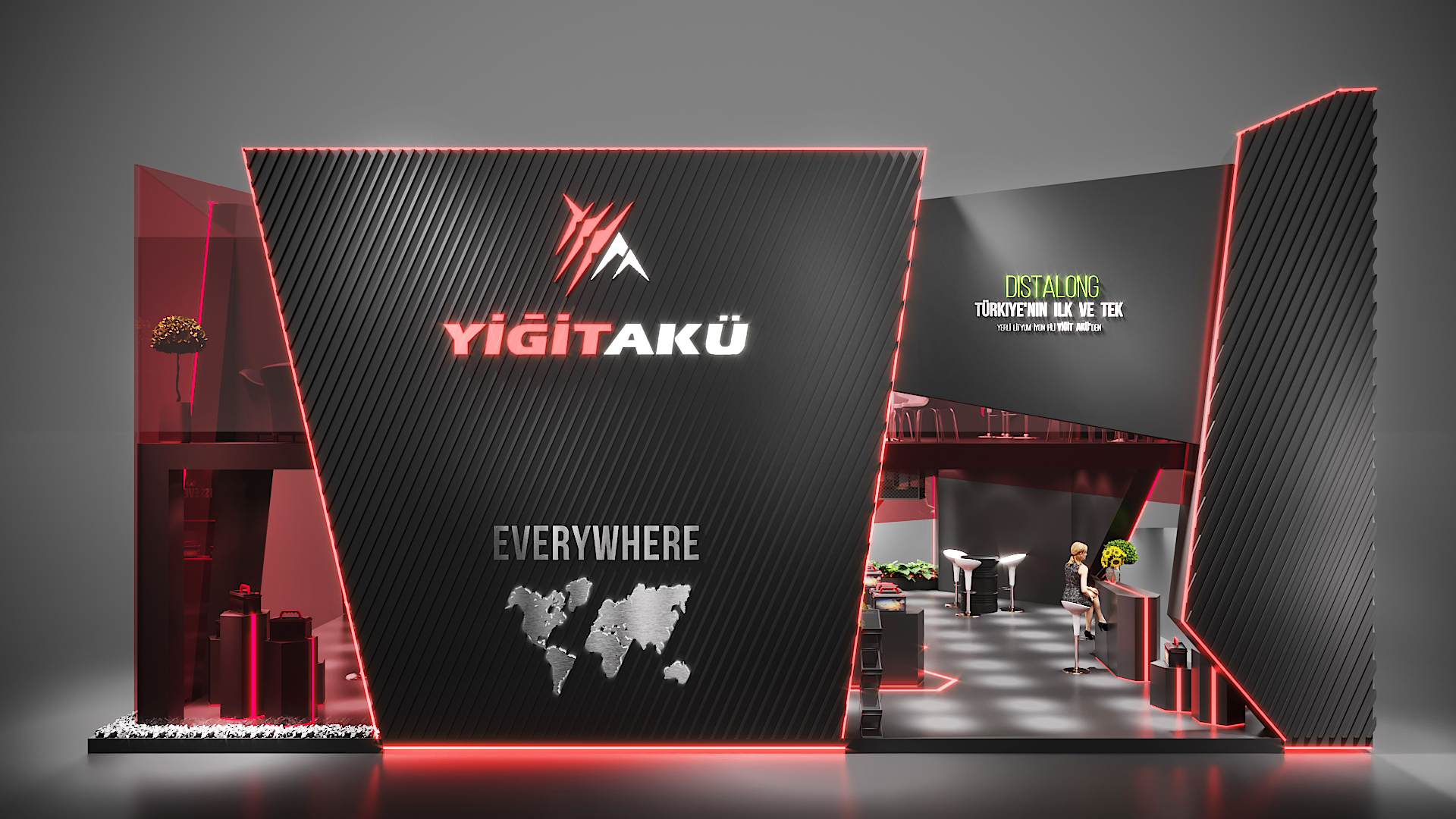 YİĞİT AKÜ / 2020 EXHIBITION STAND DESIGN-9