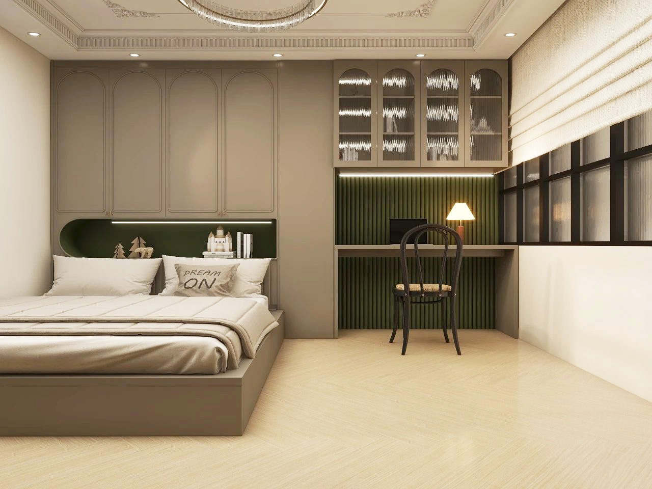 法式小户型室内设计-14