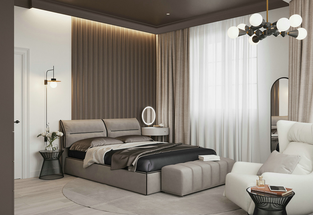 浅色系轻盈优雅的住宅-14