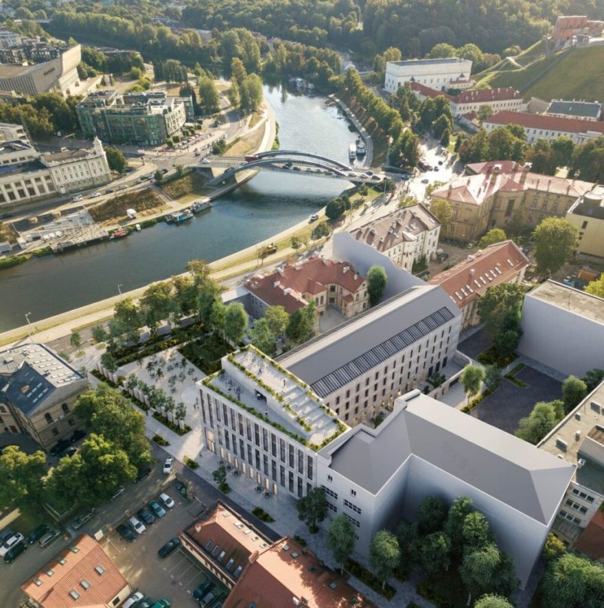 新酒店建筑及公园整治竞赛项目(方案“145215”)丨立陶宛维尔纽斯丨MB “NEUE ARCHITEKTŪRA”等团队-9