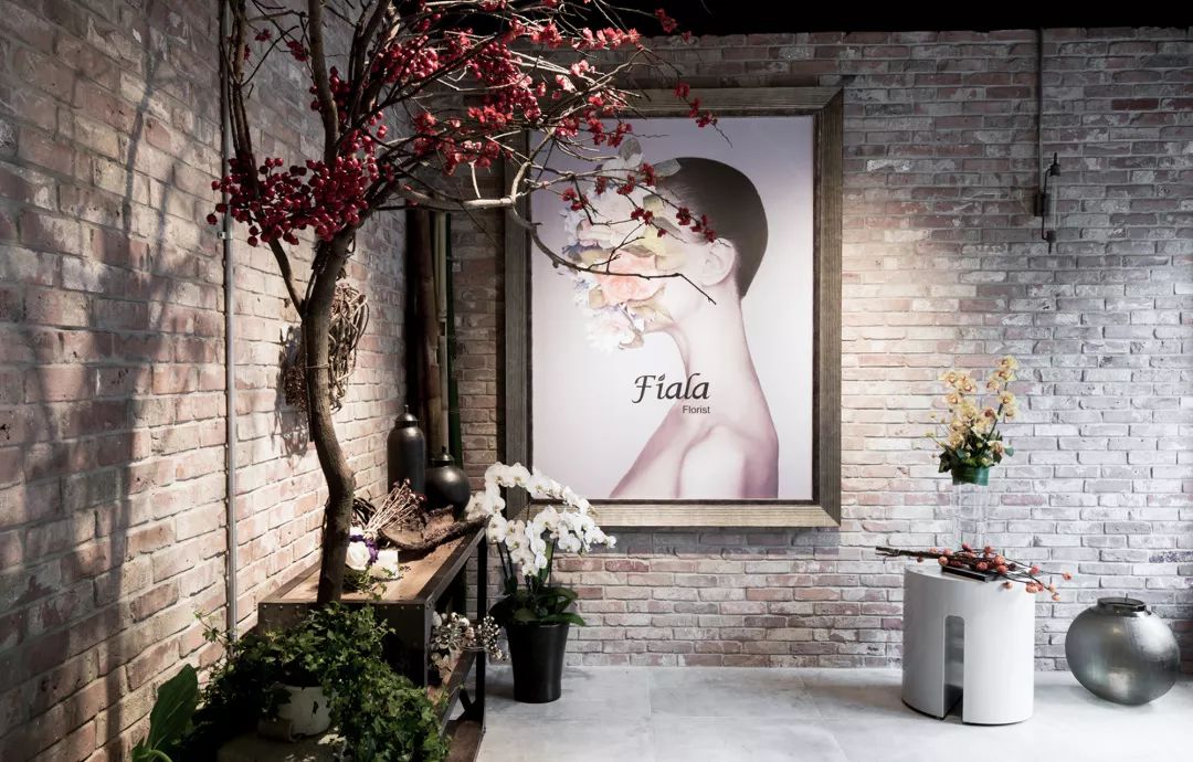 74.4㎡原始自然风花艺店  澄穆空间设计-4