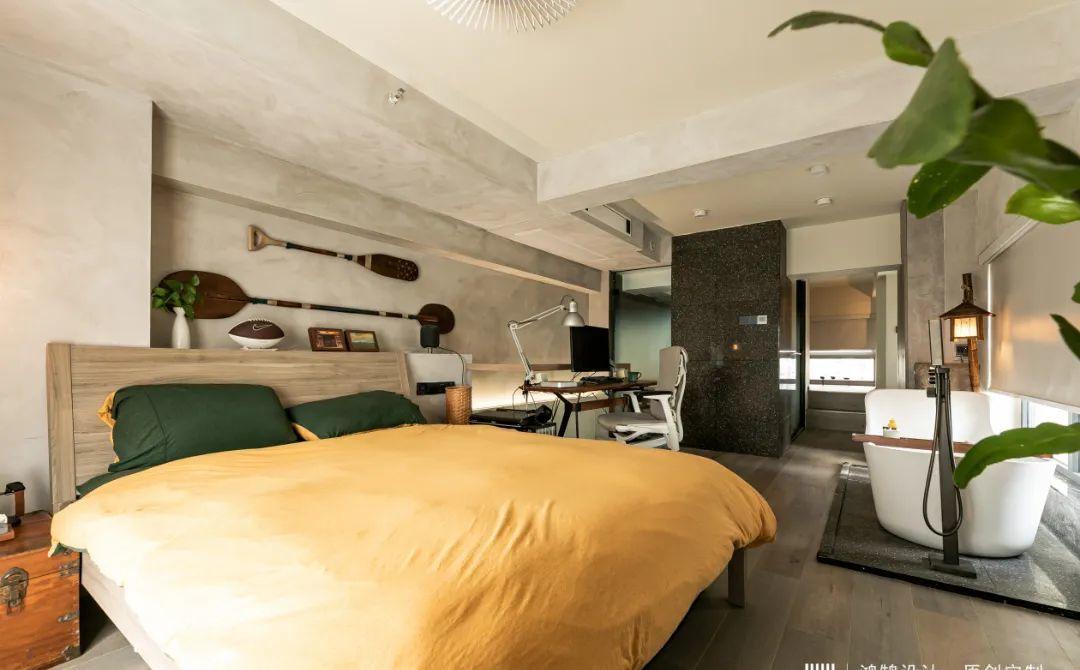 《山宅》·工业风 Loft 公寓改造丨鸿鹄设计-36