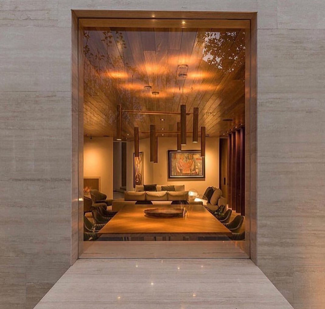 现代风格泳池别墅设计-5