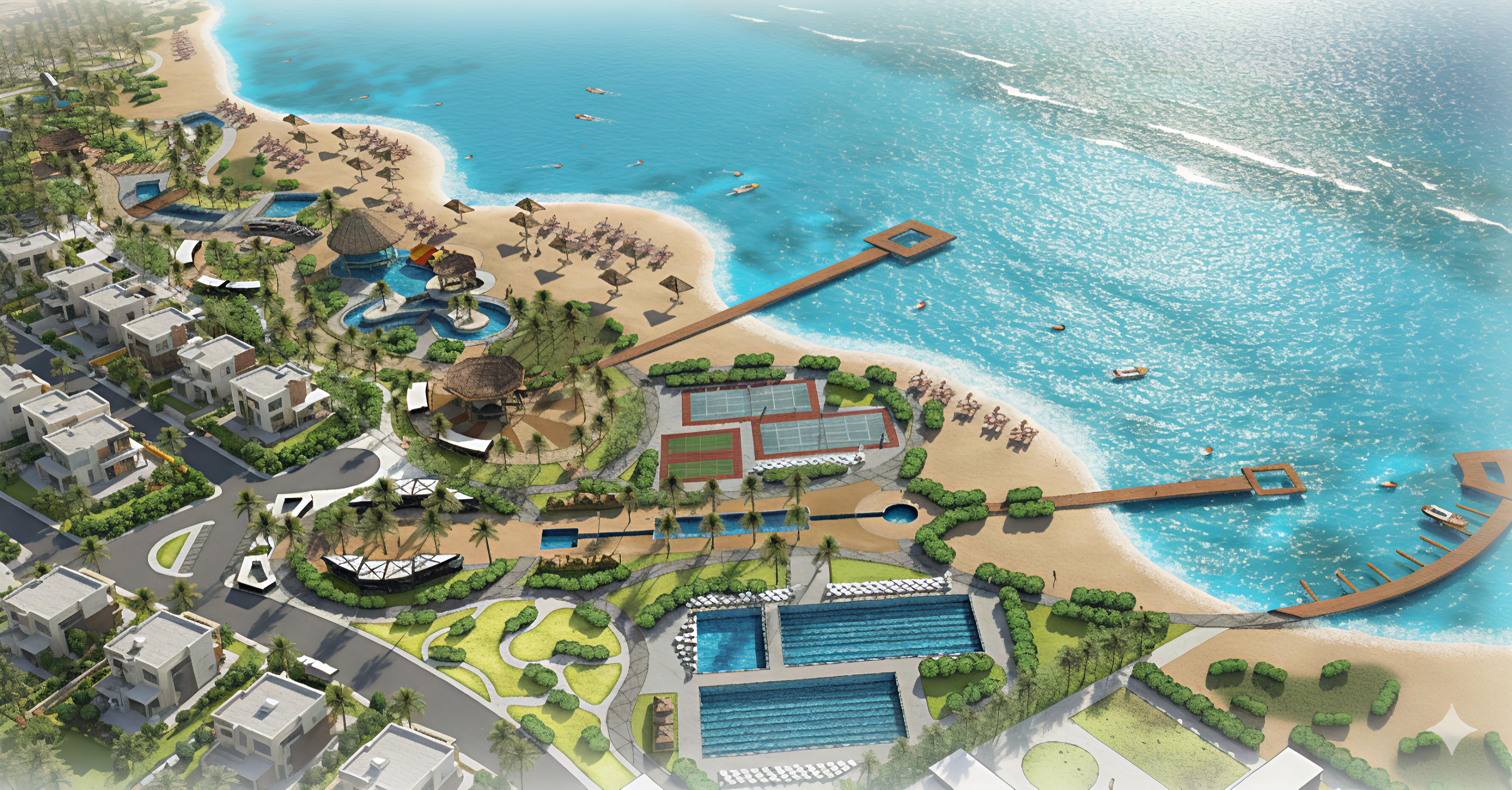 WHITE SAND BEACH DESIGN / AI DESIGN-1