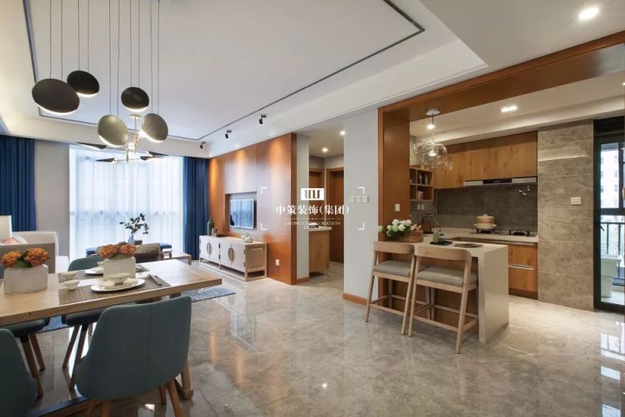 简约中式风,70 平米小户型变身东方美学空间-26