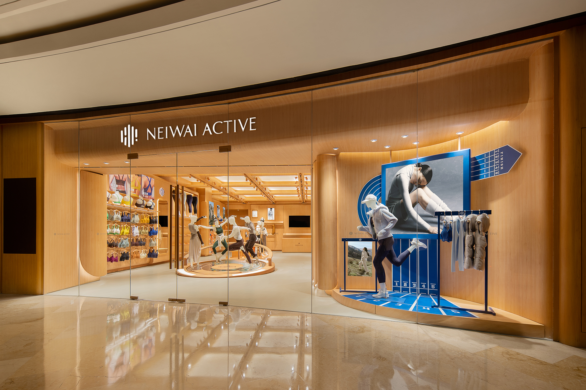 NEIWAI ACTIVE 太古里成都和北京门店形象刷新设计丨中国北京丨Still Young-6