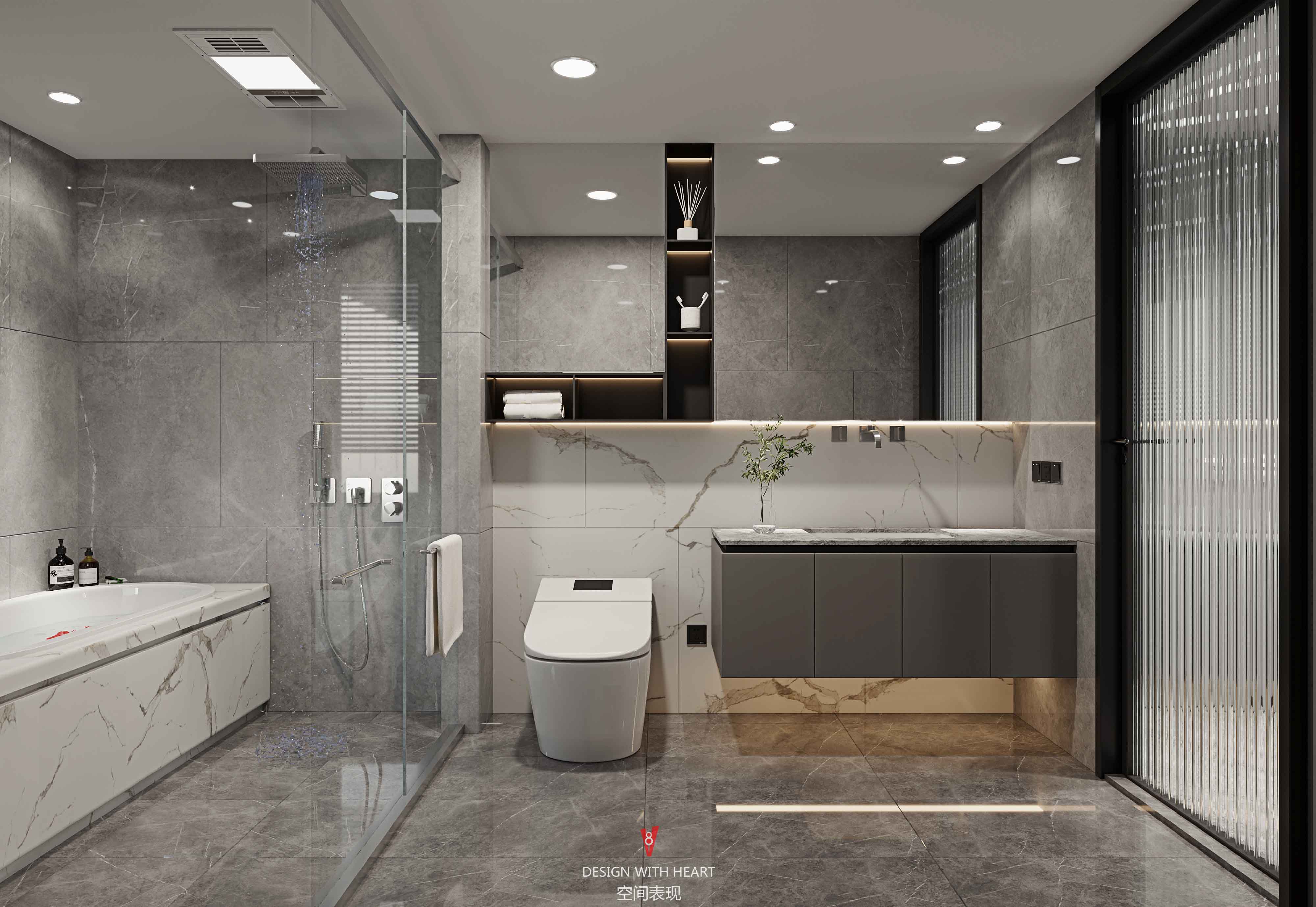 轻奢大境天成住宅设计-25