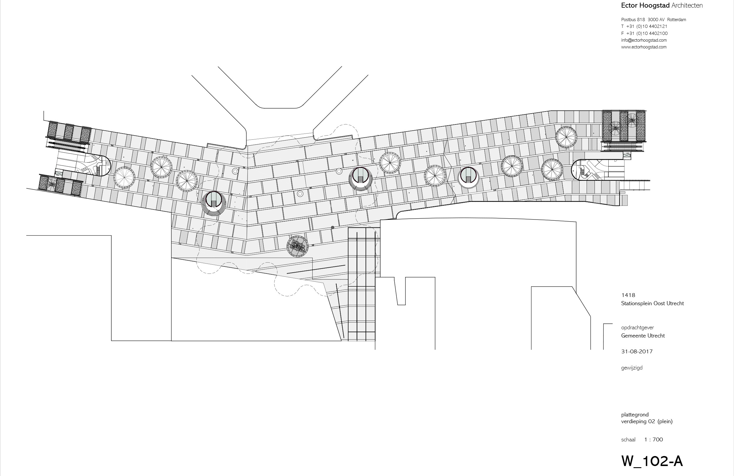 荷兰乌特勒支自行车停车场 | 世界最大规模,绿色出行新地标-57