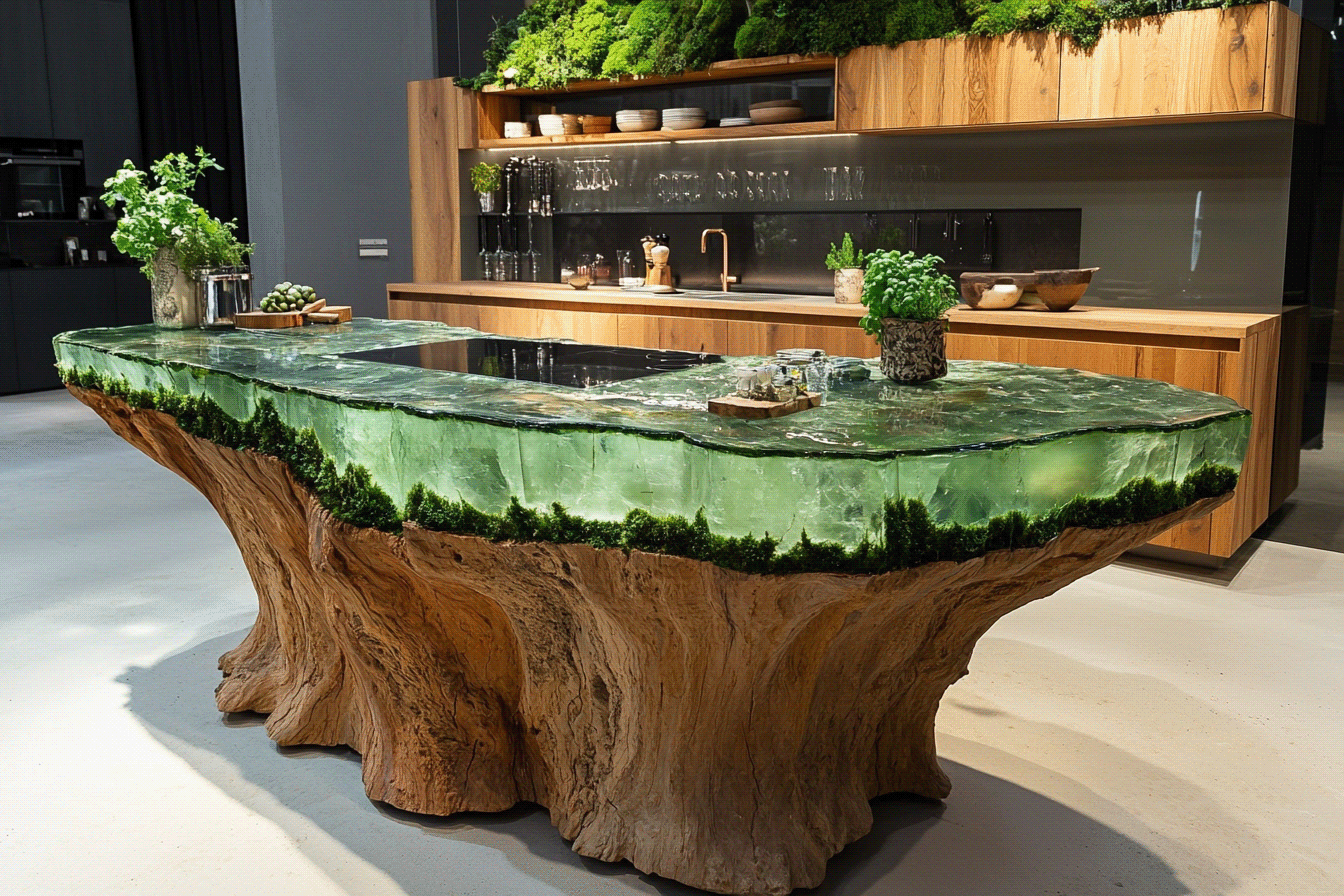 Extraordinary Bespoke Kitchen Islands by AICI-12