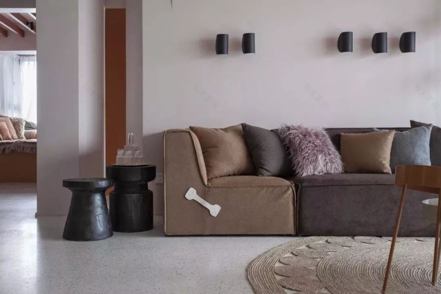 重庆 130㎡度假风家居,沉静文艺的异域空间-10