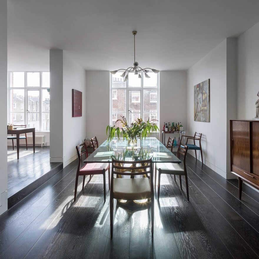 伦敦市中心公寓大规模翻新及室内装修丨英国伦敦丨MATA Architects-27