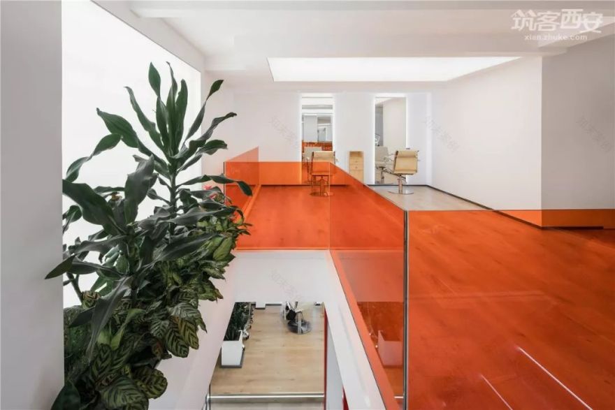 西安 T11 商圈的时尚美发空间 | 打破层高限制,展现极致设计魅力-96