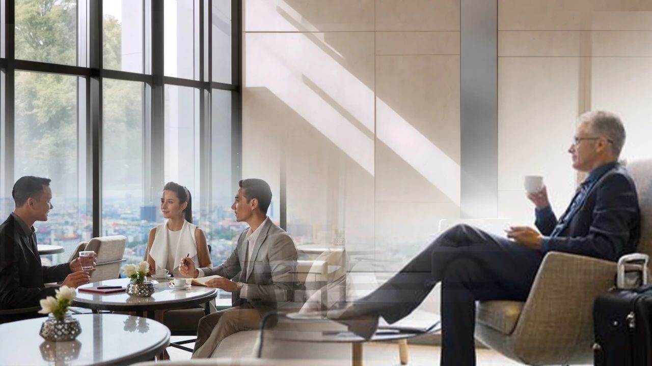 原木风韵,办公空间的新典范丨广州GBD设计机构-13