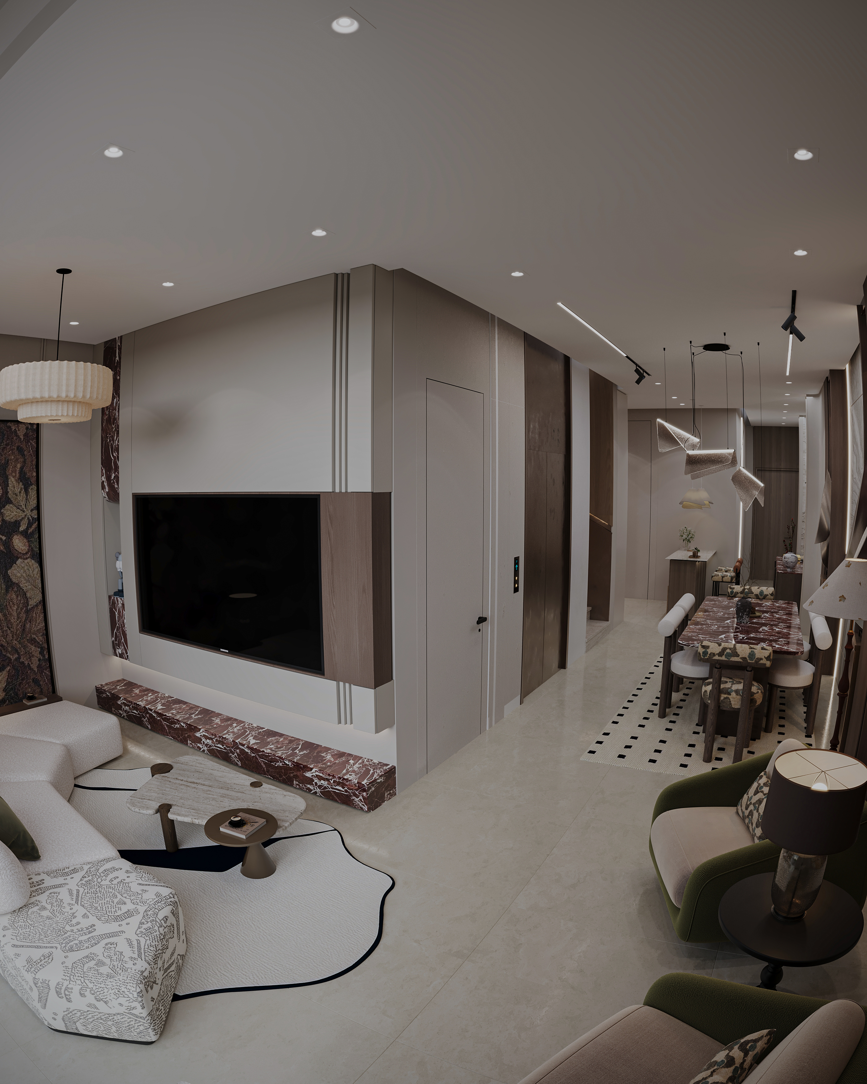 Basement Area设计丨沙特阿拉伯丨Tiraz Consultant-14