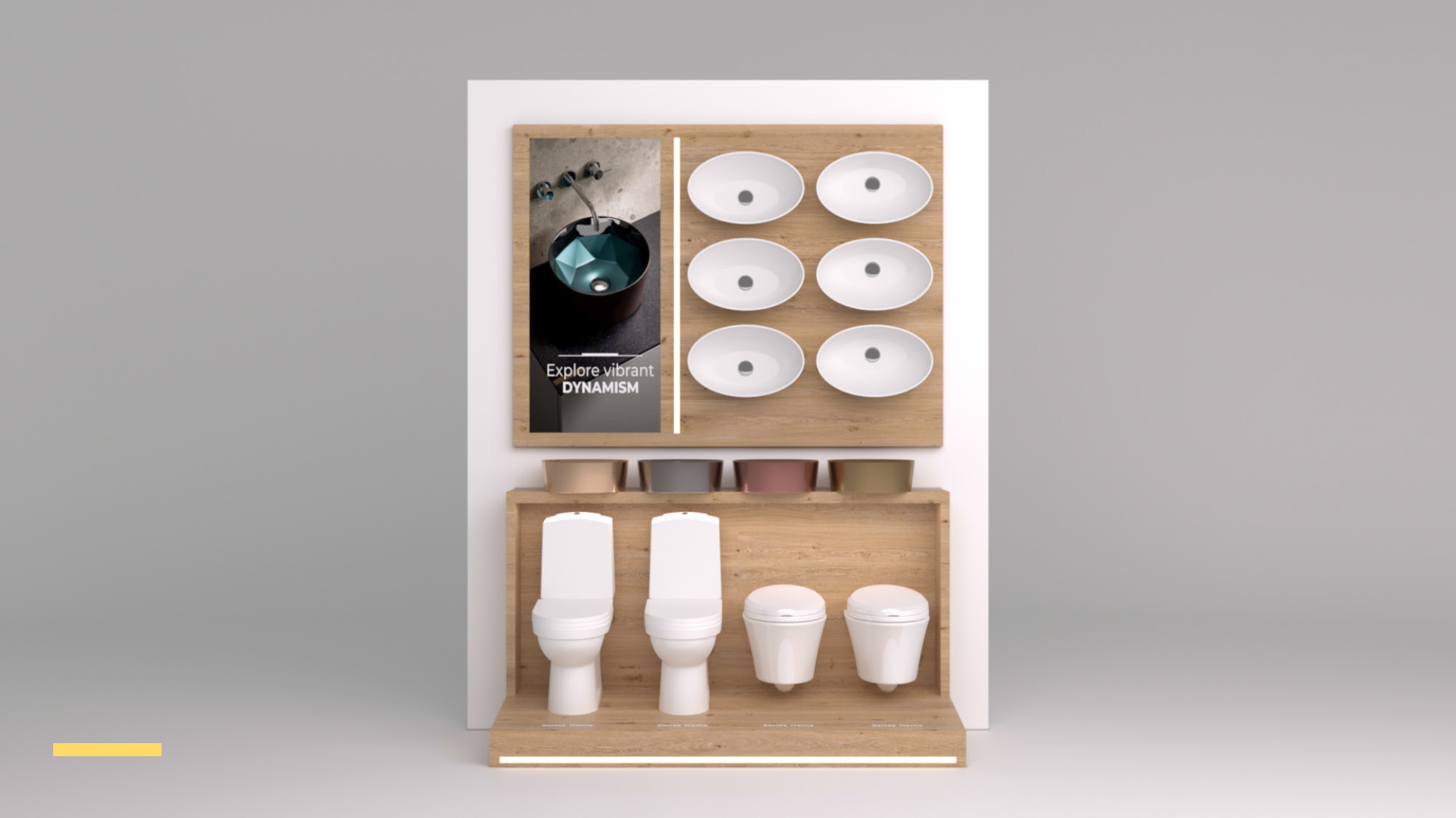Sunhearrt Bathware - Modular Display-30