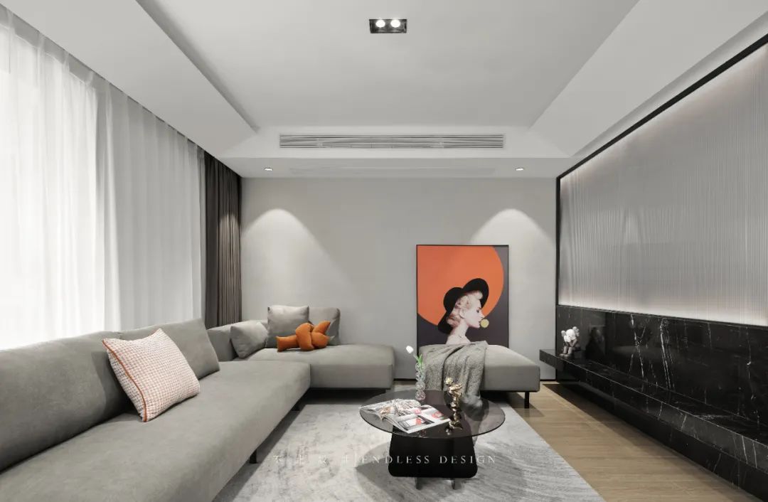 苏州吴江天铂华庭极简黑白灰空间设计丨中国苏州丨不止设计-12