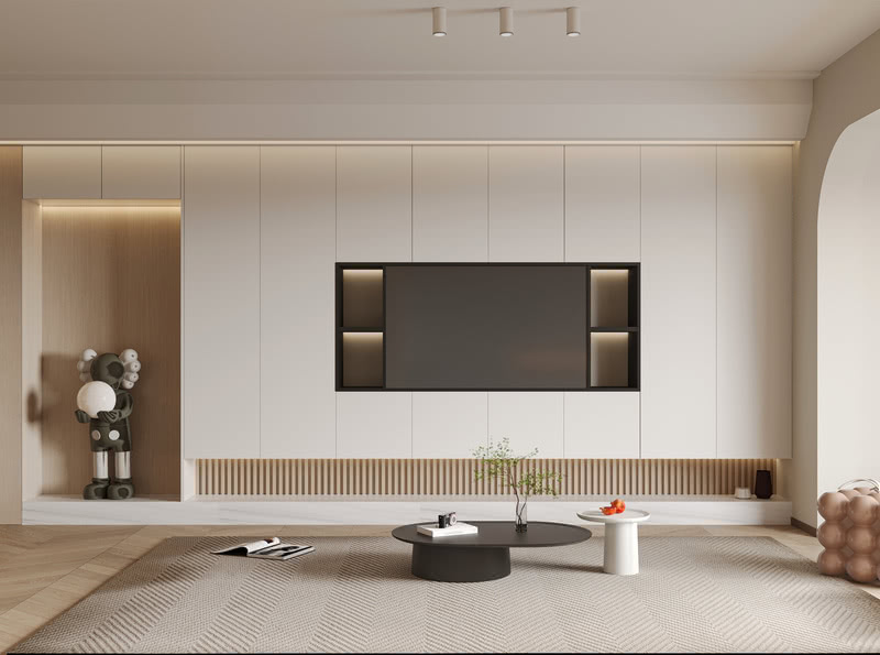 贵阳138平米现代中式家居设计-9