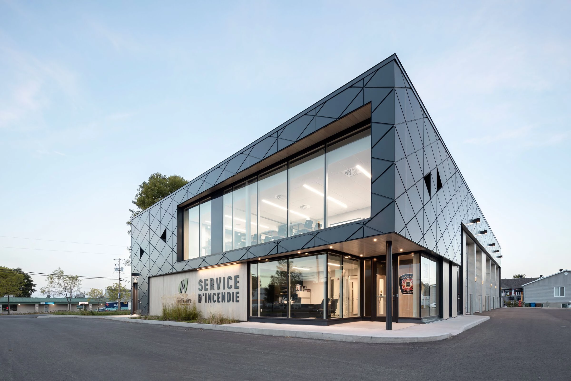 圣阿波利奈尔消防站丨加拿大魁北克丨CCM2 建筑事务所-33