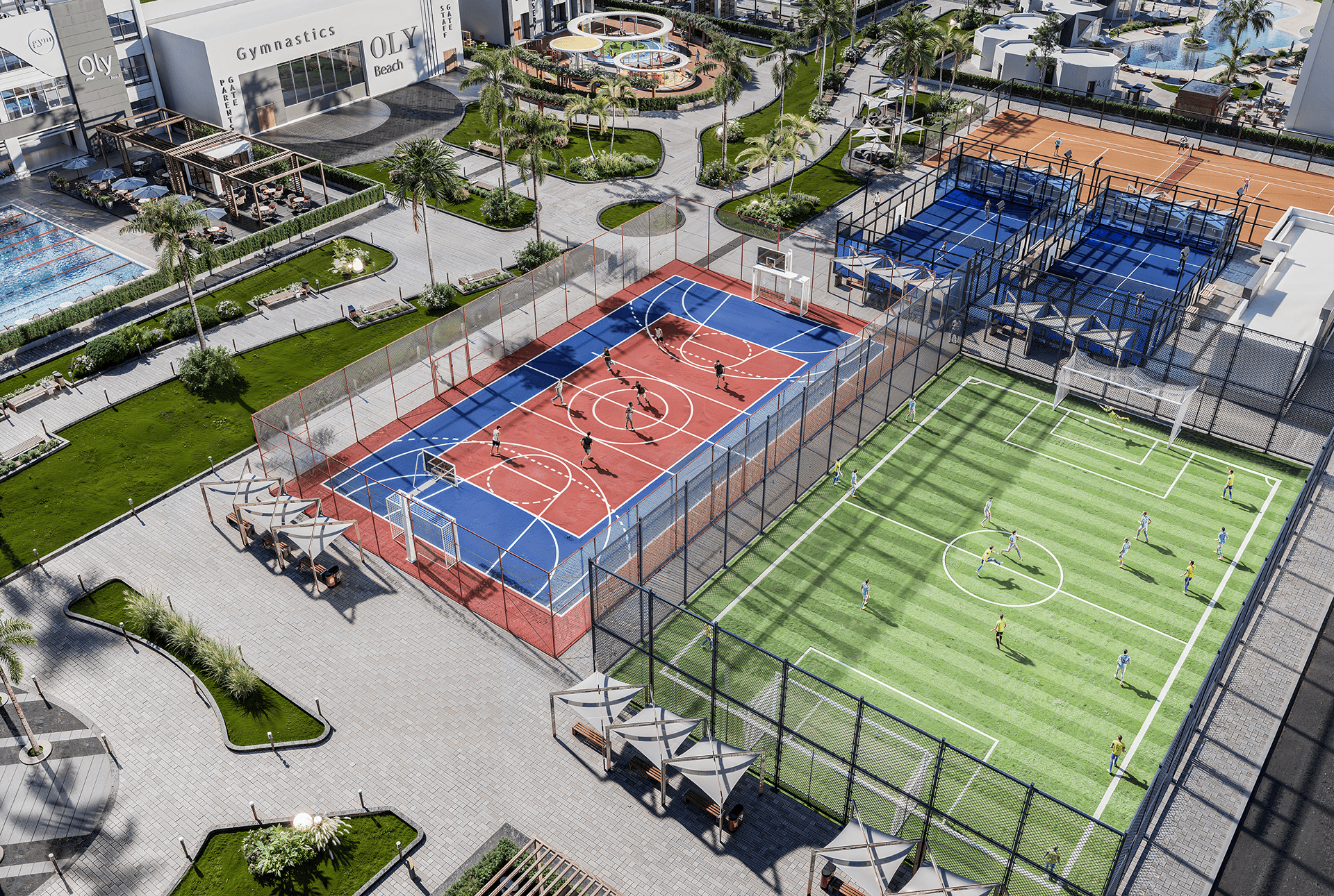 OLY BEACH CLUB海滩俱乐部设计丨Helal Architects-12