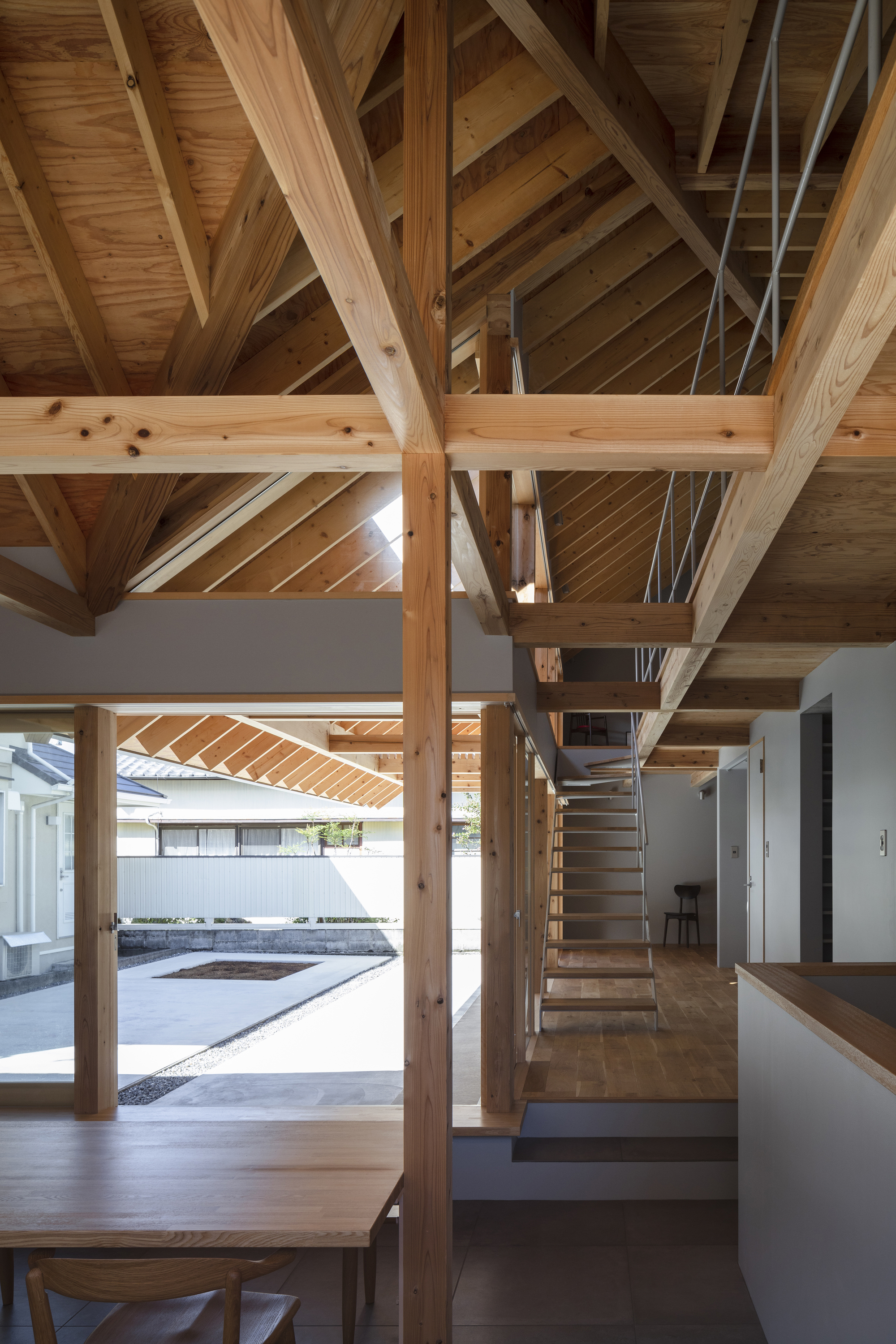 折叠屋顶住宅丨日本静冈丨ISHIZAKI ARCHITECTS-19
