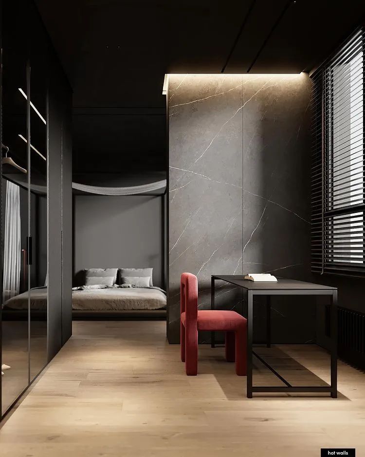 灰木色高级感住宅丨Hot Walls-46
