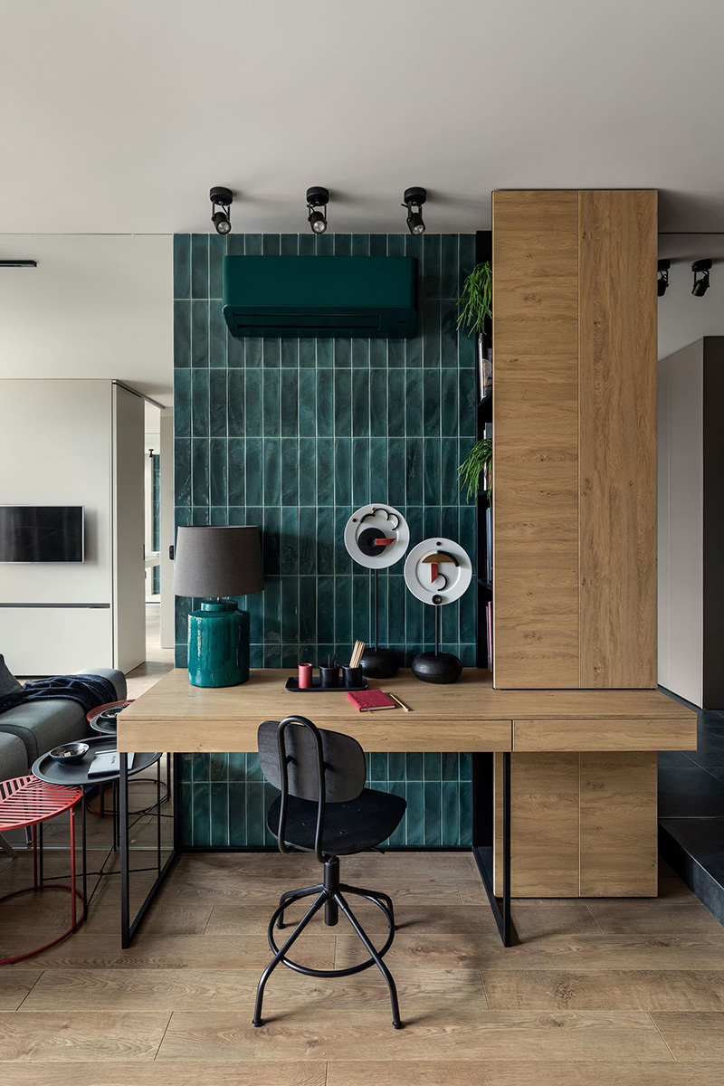 乌克兰基辅 43 平米紧凑型时尚公寓设计-6