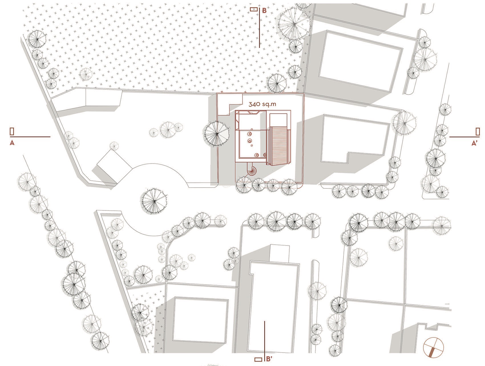 TerraKota 住宅丨印度丨Terra Firma Architects-63