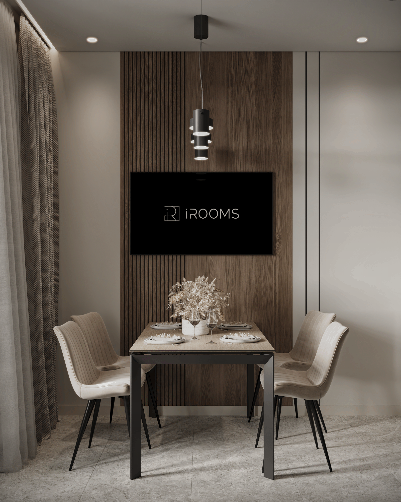 80 平米公寓可视化设计-23