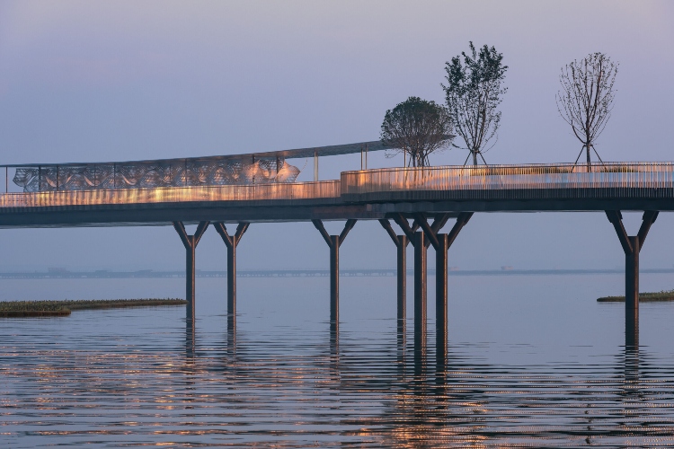 Juandang人行桥丨中国上海-1