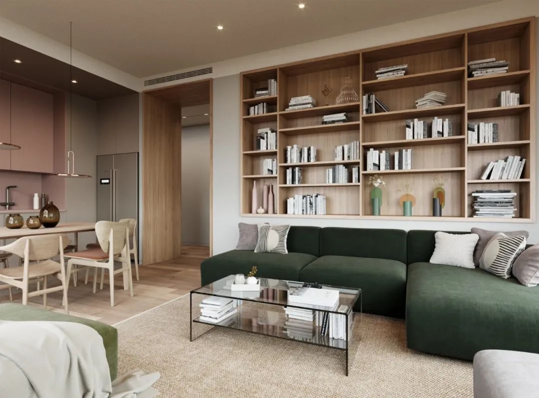 莫斯科 106㎡现代简约家居，融入苏联构成主义风格-121