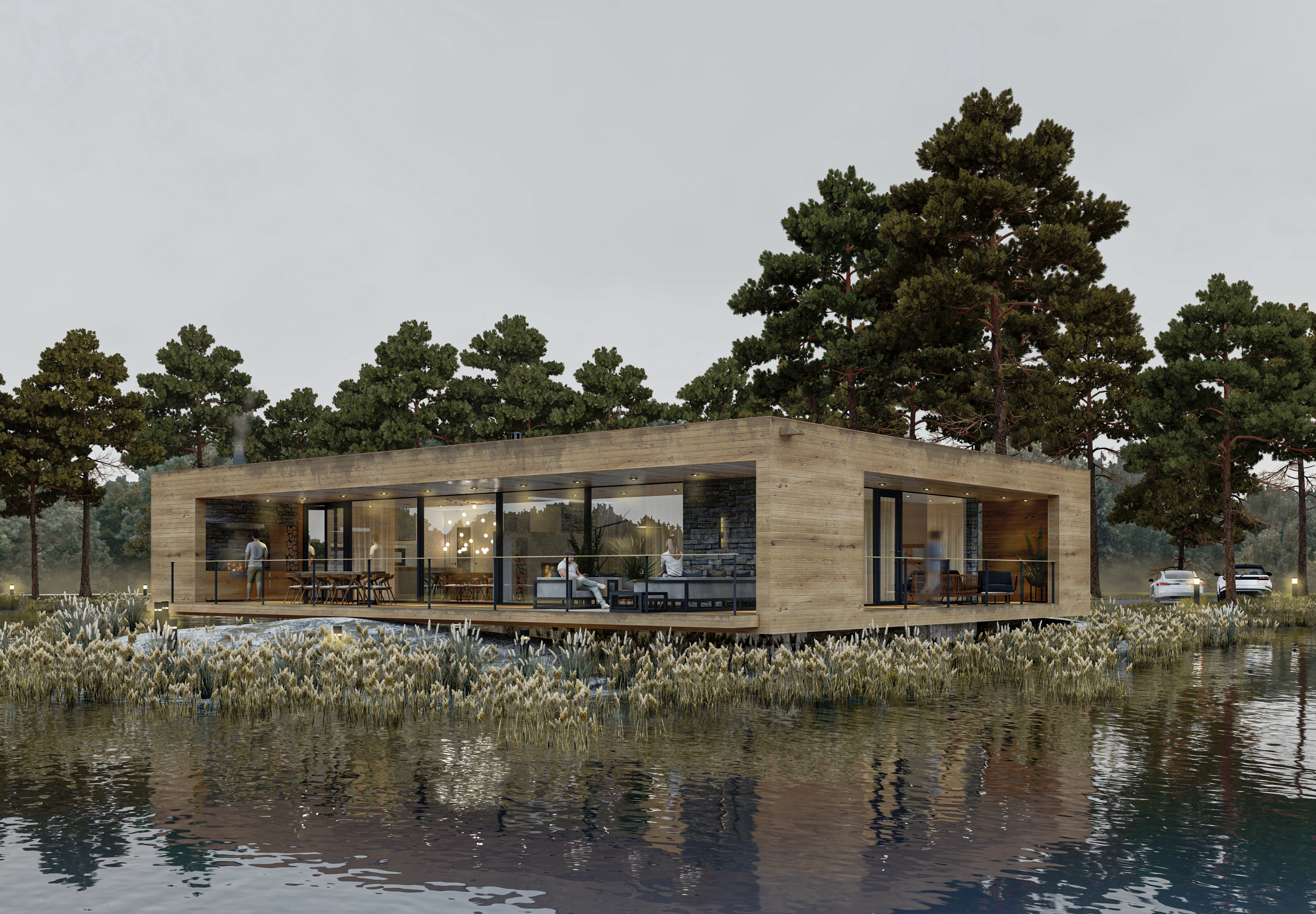 森林小屋丨乌克兰丨Popkov D.-8